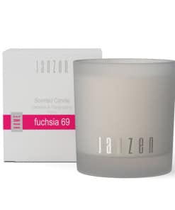 JANZEN Scented Candle Fuchsia 69 - 135 gr of 210 gr